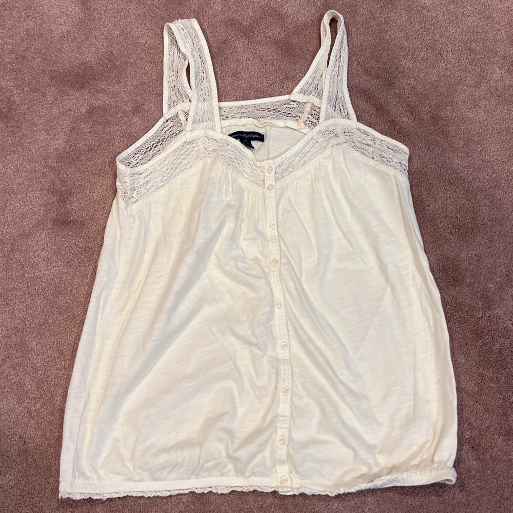 American Eagle | Button Tank